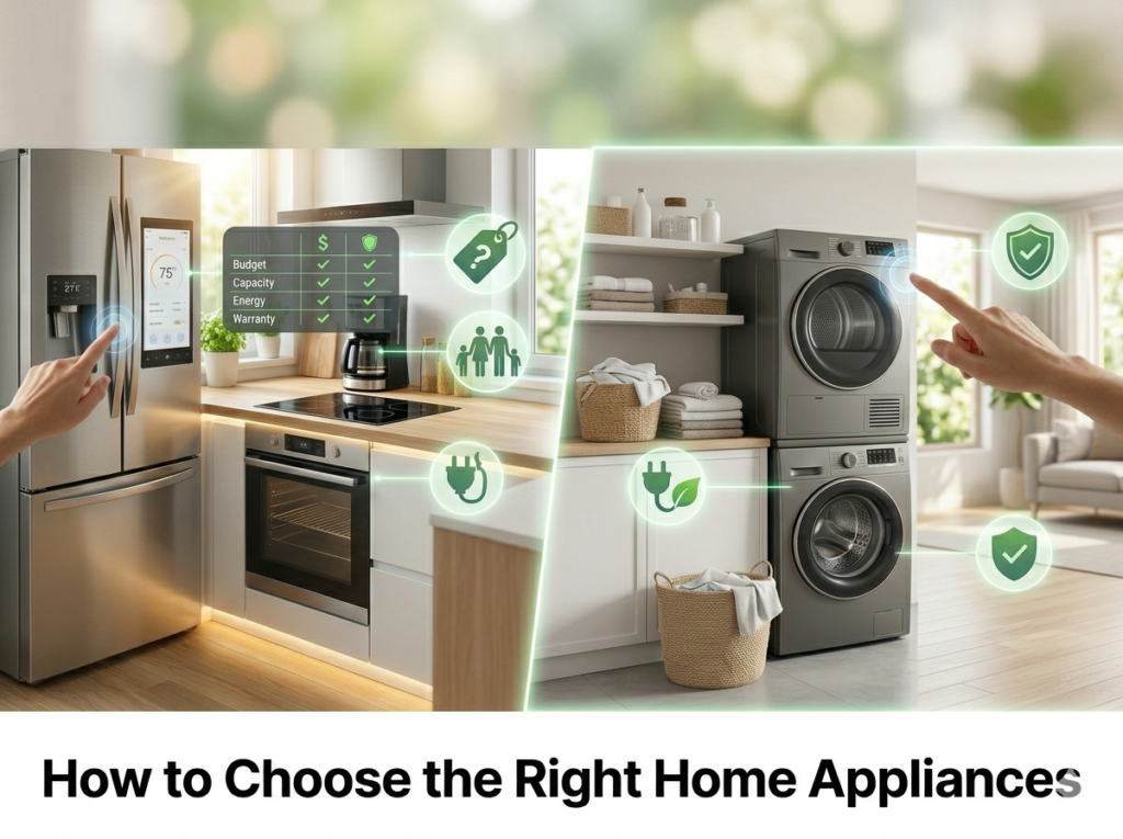 How to Choose the Right Home Appliances