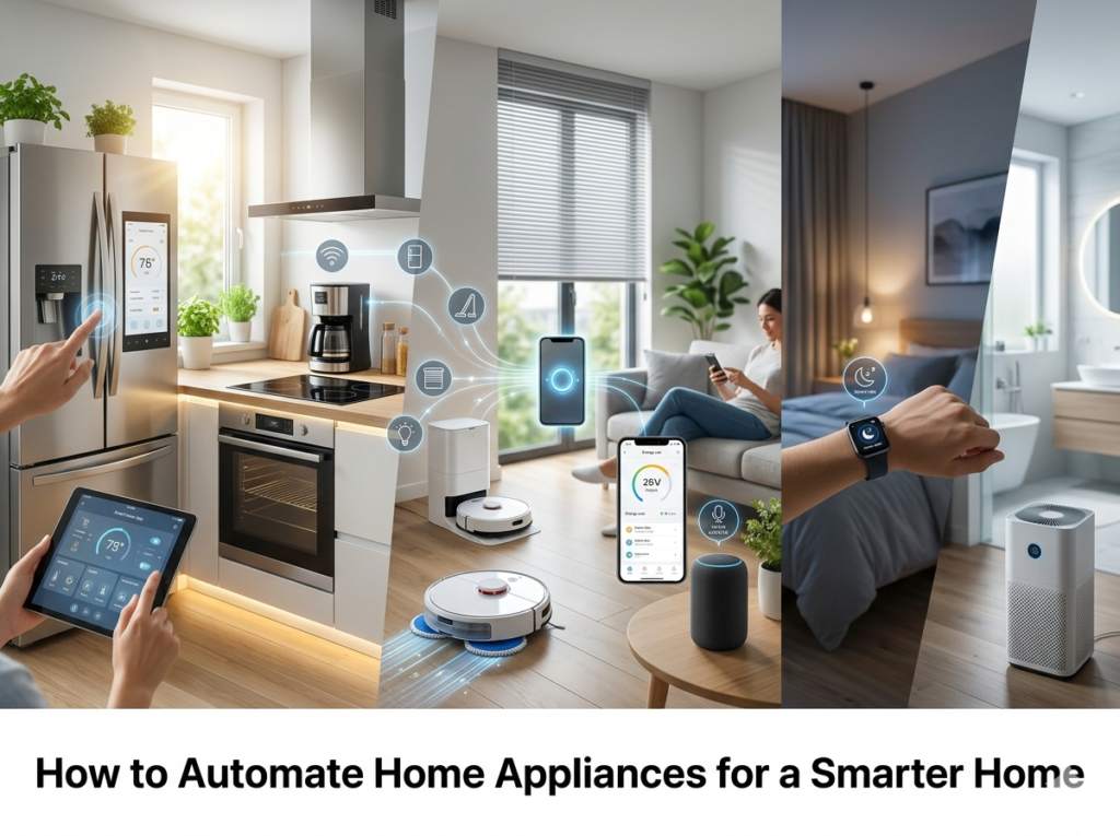 How to Automate Home Appliances for a Smarter Home