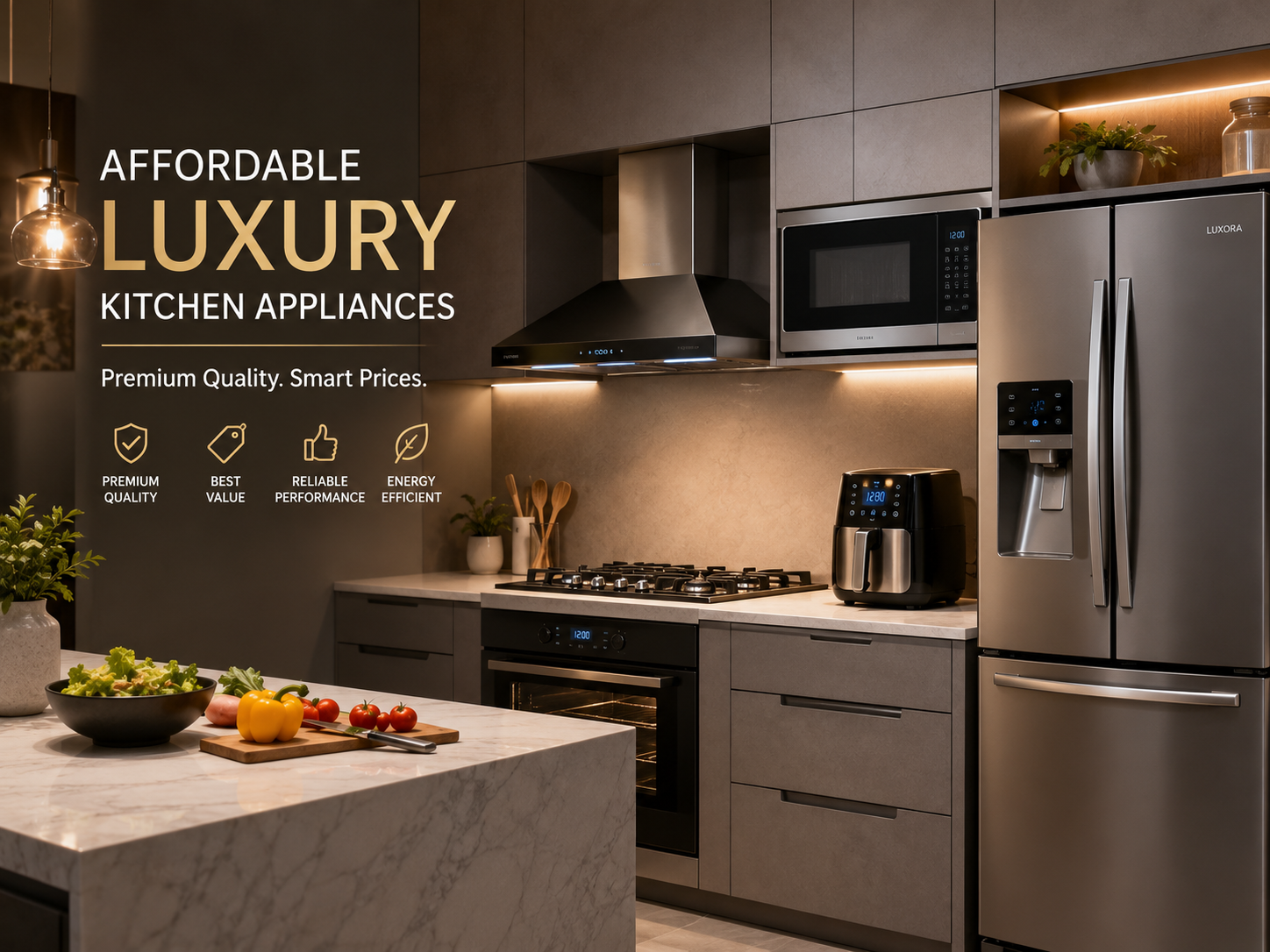 affordable luxury kitchen appliances