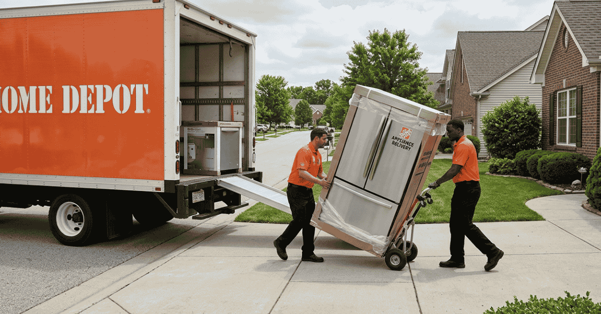 Does Home Depot Free Appliance Delivery