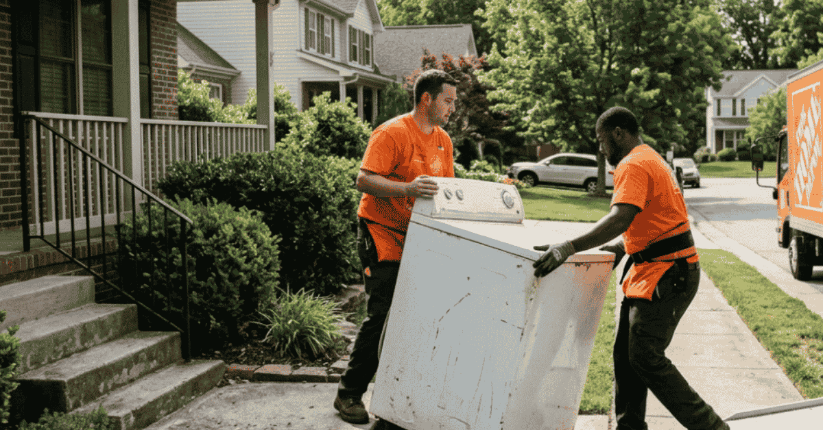 How Does Home Depot Take Away Old Appliances