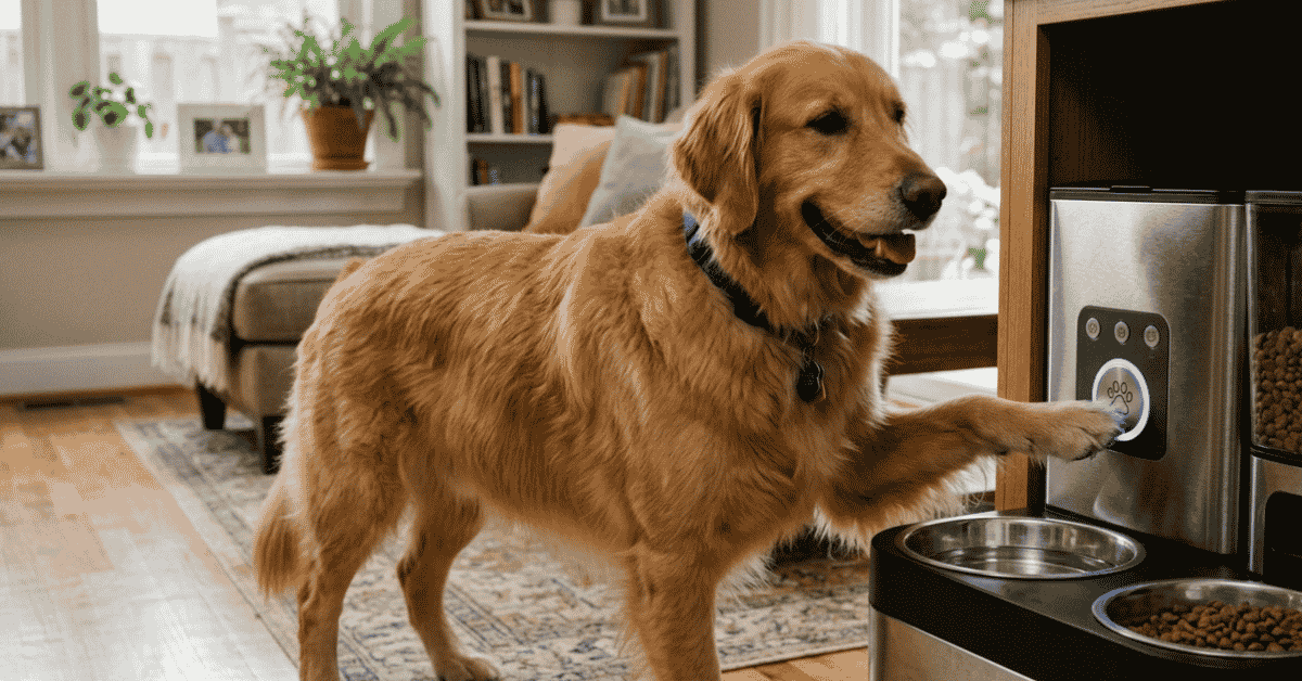 Dog Home Appliance Button