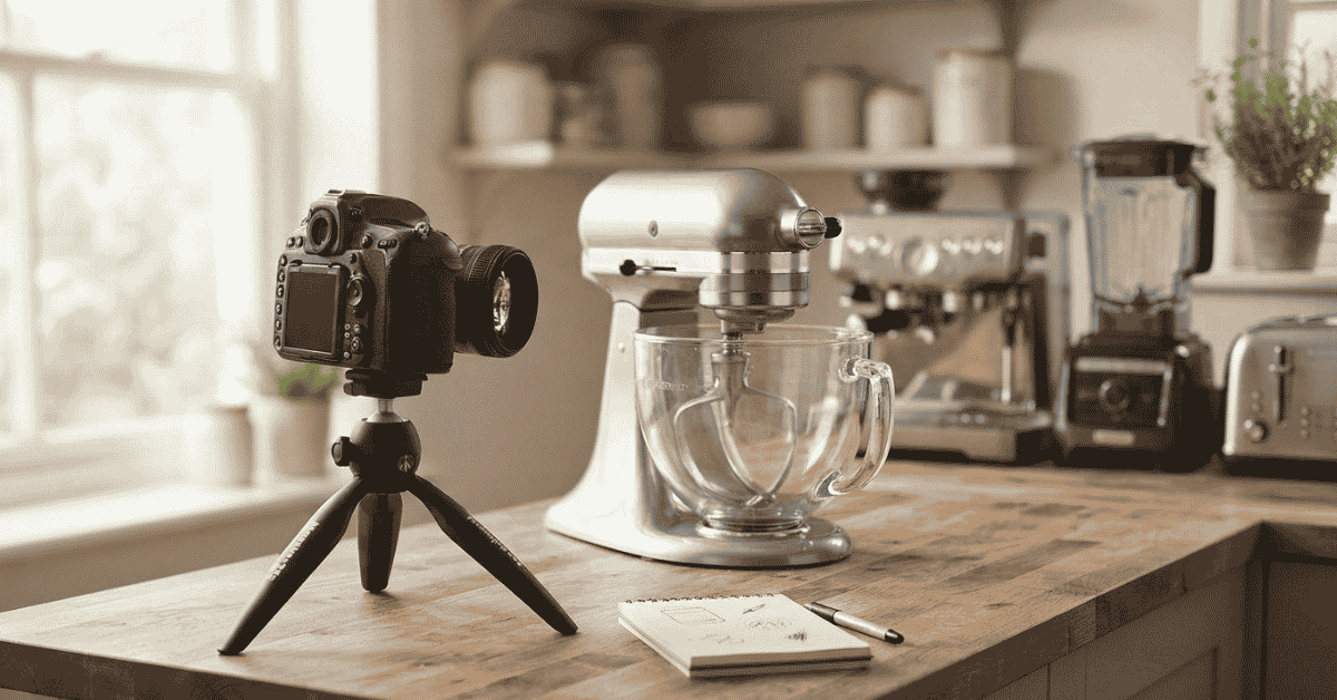 While Photographing My Appliances