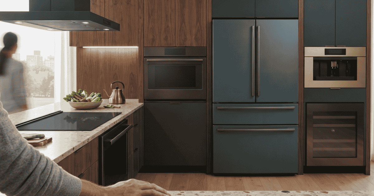 Bold Kitchen Appliance Color Trends 2026 Glow