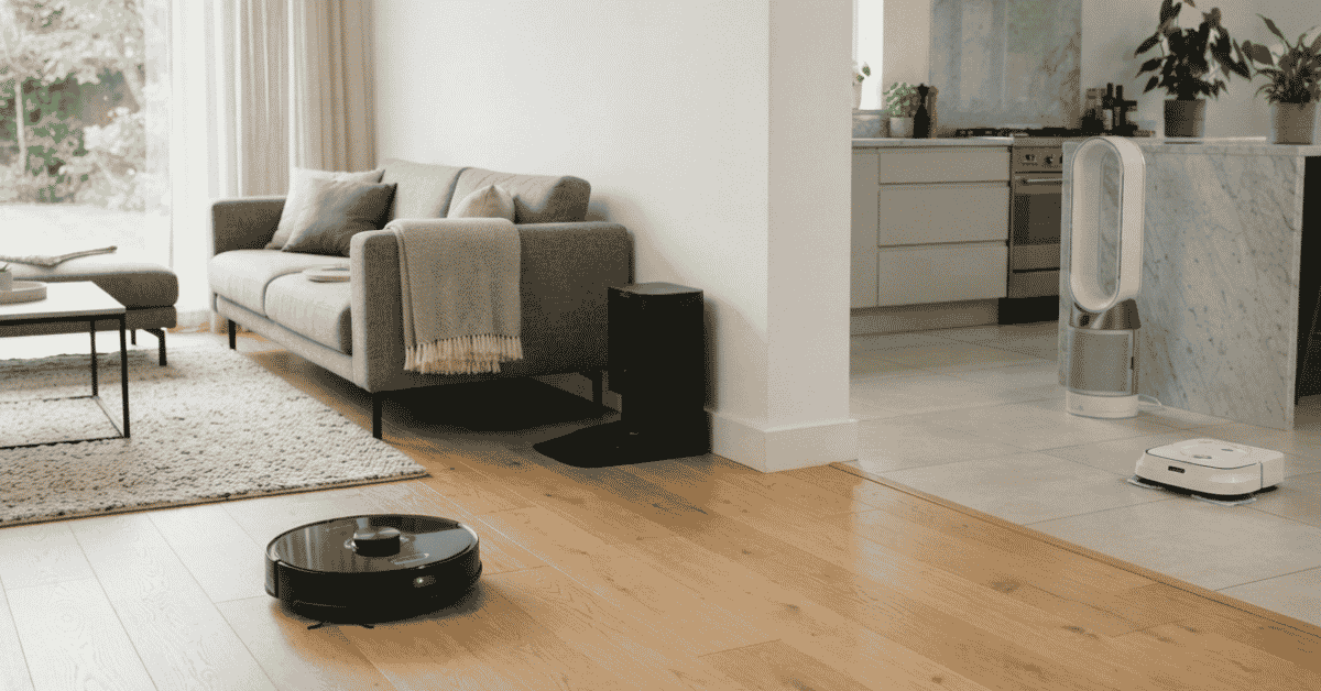 Smart Appliances Home Cleaning: Bold Calm Whimsy