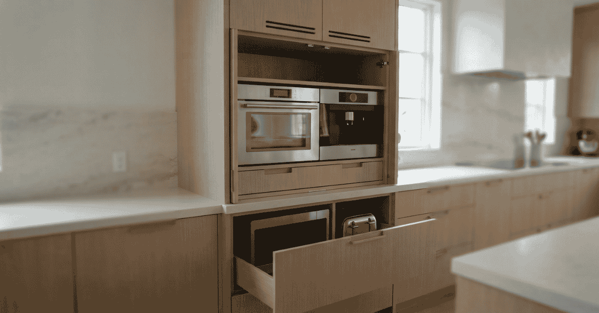 Deft Appliance Cabinet for Kitchen Joy