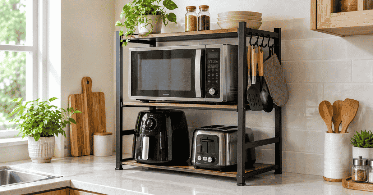 kitchen_ appliance shelf