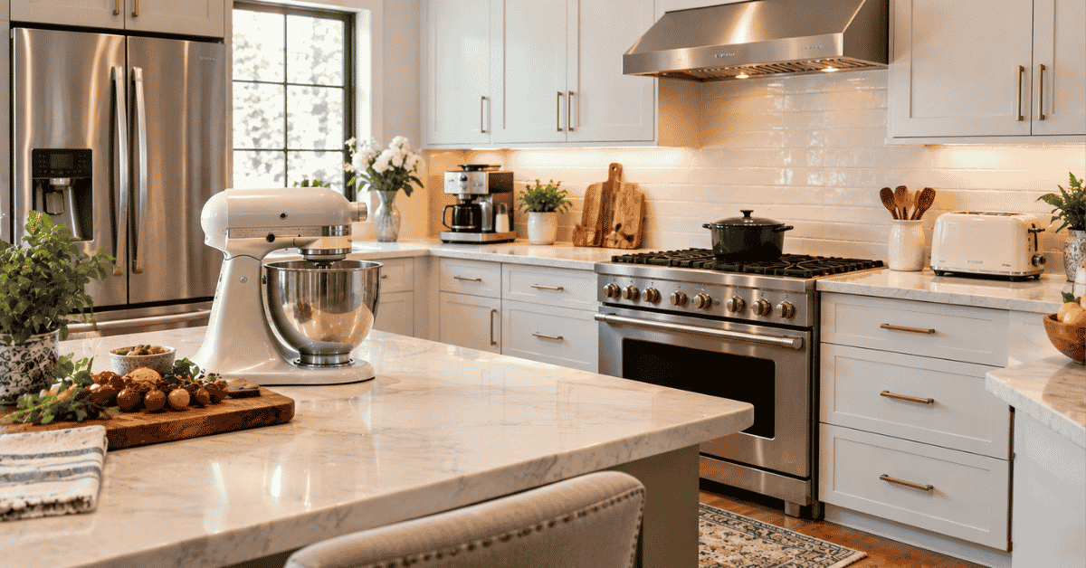 luxury kitchen appliances