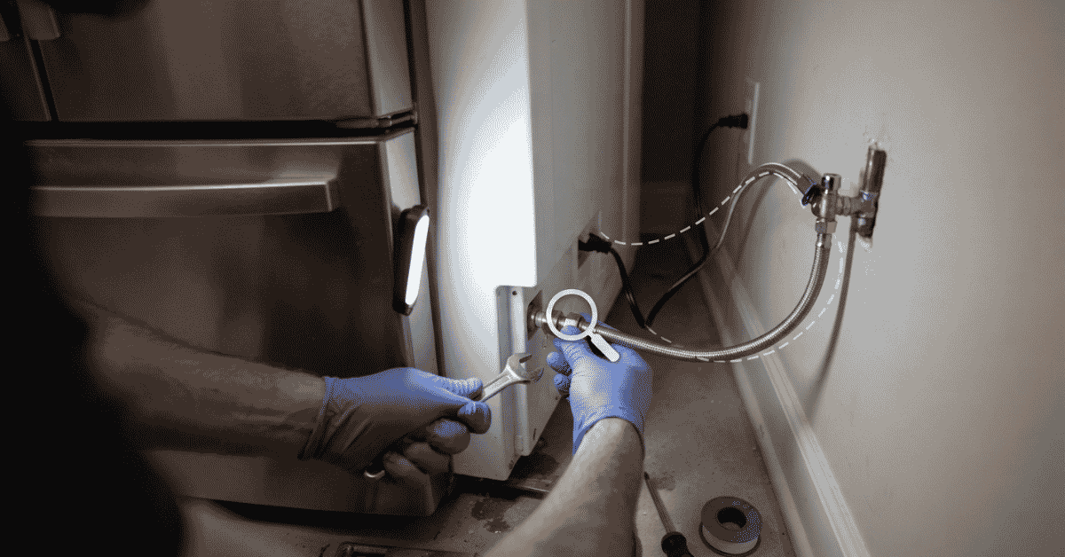 Hook up water line to fridge: secret joy pop