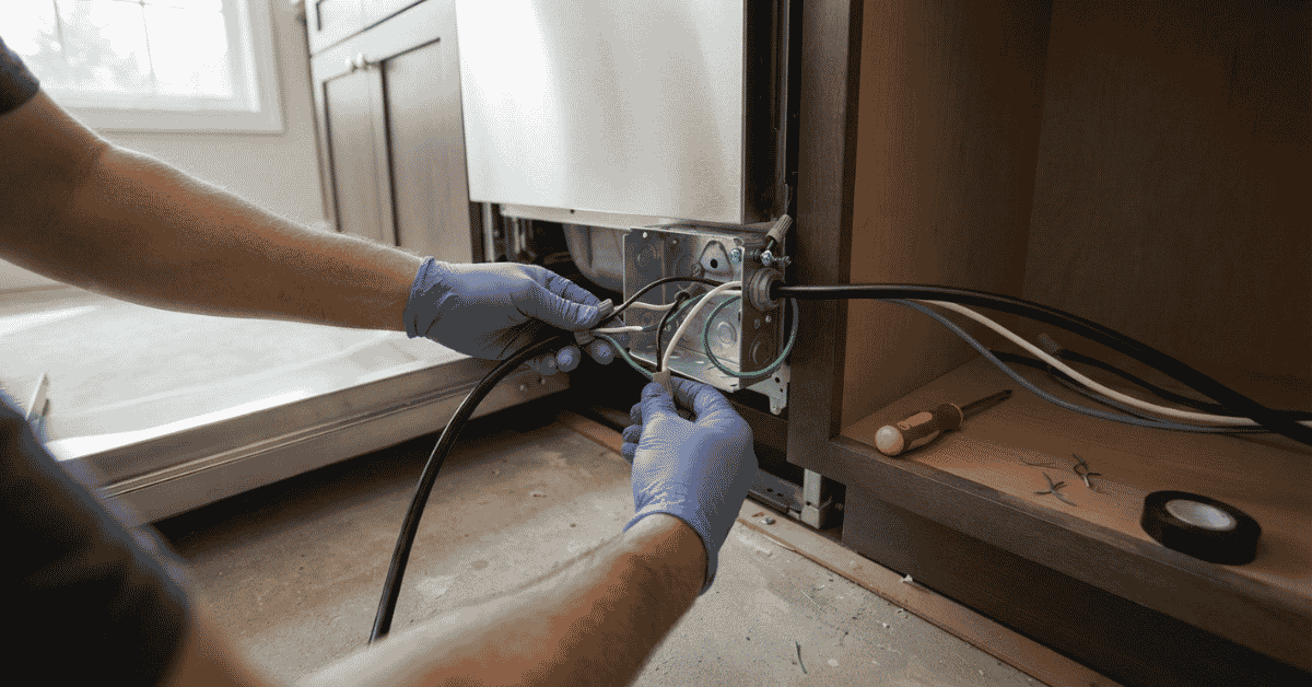 wiring a dishwasher cord joy pop magic